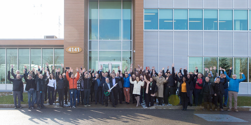 Coming together to celebrate the grand opening