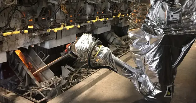 Achieving a milestone with installation of Smelt Spout Robot