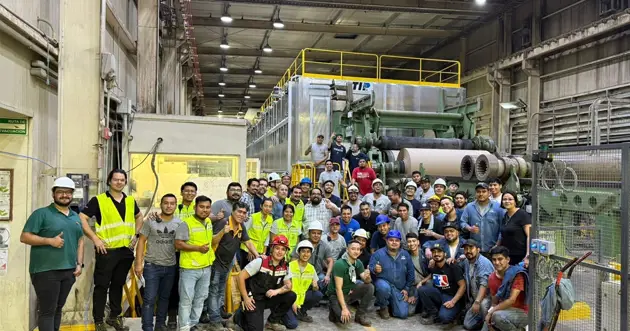 Papeles y Conversiones de México optimizes machine efficiency and product quality with Valmet press section rebuild