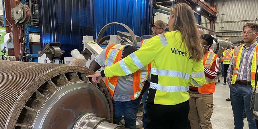 Kate Devries, Project Specialist, Fiber Workshop Services, provided insight into the projects she oversees, helping bridge theory with hands-on experience.