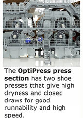 OptiPress two section