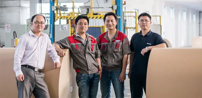 Sustainable board making at Anhui Shanying