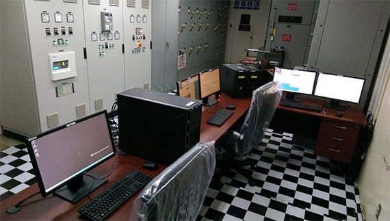 New Valmet control room