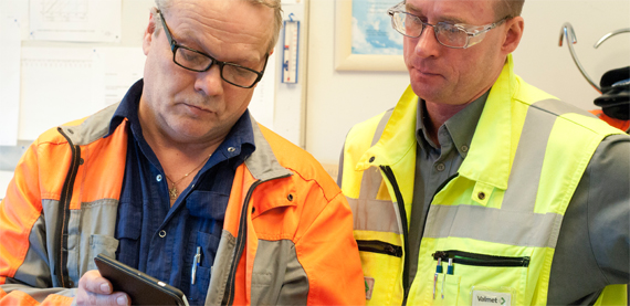 Stora Enso's Project engineer T. Vänttinen