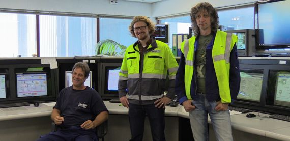 Jeroen Liebrand, Stephan Wenzel and Hans Hietbrink