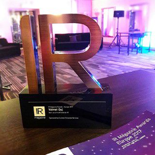 IR Magazine Europe Awards 2017 : Best use of multimedia for IR