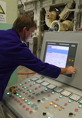 Jože Rošker, maintenance manager at Paloma tissue mill