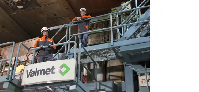 Stora Enso社 Ingerois工場ではアクア冷却カレンダリングにより板紙を軽量化