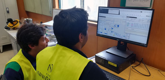 The controls and operator interface are executed in a Valmet DNA