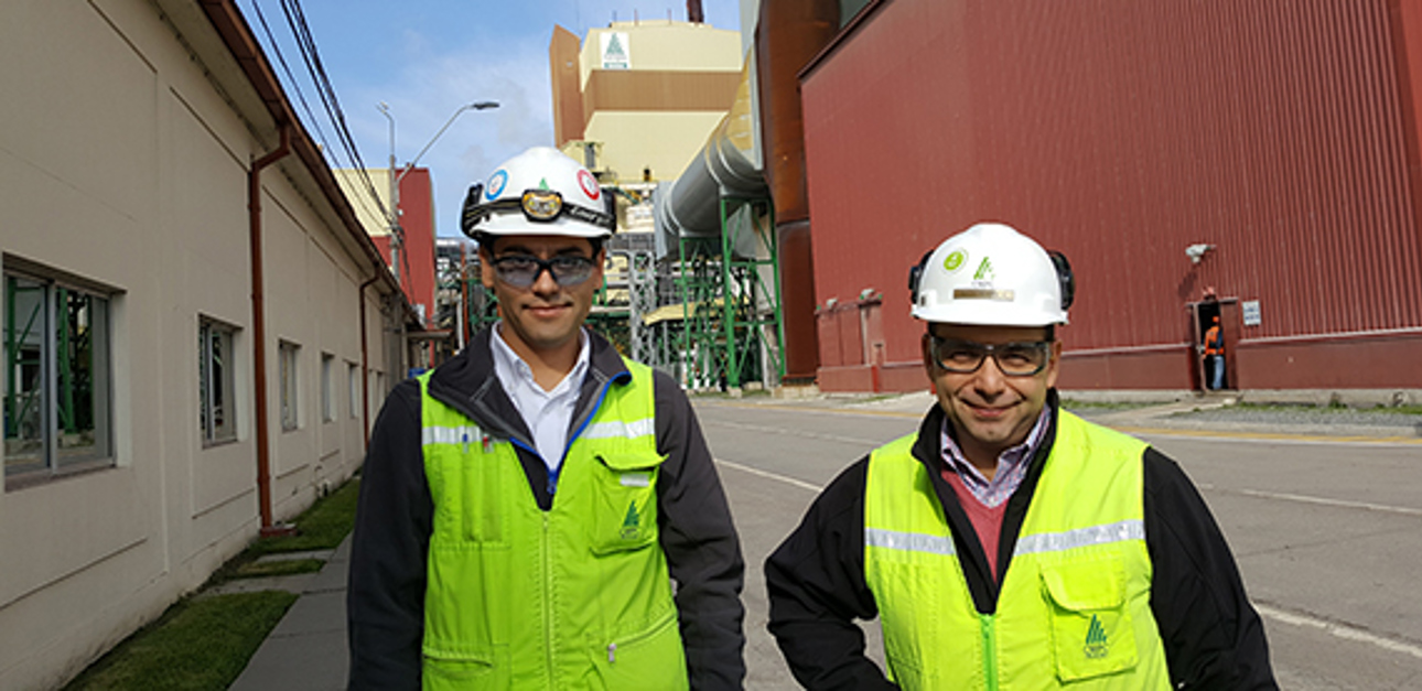 Carlos Figueroa, Production Manager and Pedro Peralta, Process Team Leader are pleased with the results. “The simulator training was excellent. The simulation and scenarios were very realistic,” Peralta summarizes.