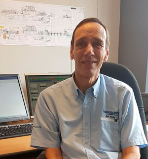 Rolf Moring, Iggesund Workington’s development engineer