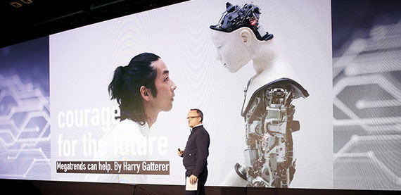 “Thanks to digitalization, we have more opportunities to define what really matters to us as humans, and then we can shape the technology with this knowledge,” says Gatterer.