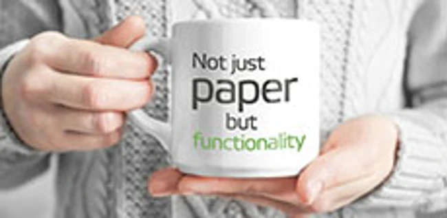 Not just paper but functionality