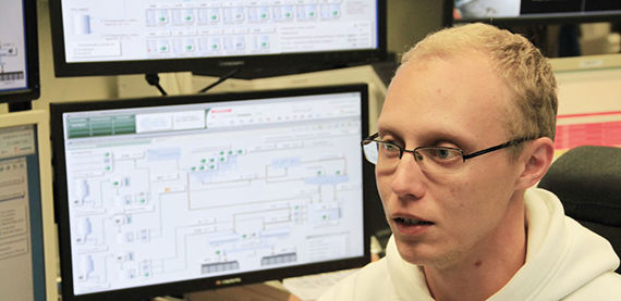 Joni Pirttisalo from Turun Seudun Vesi works in close collaboration with Valmet.