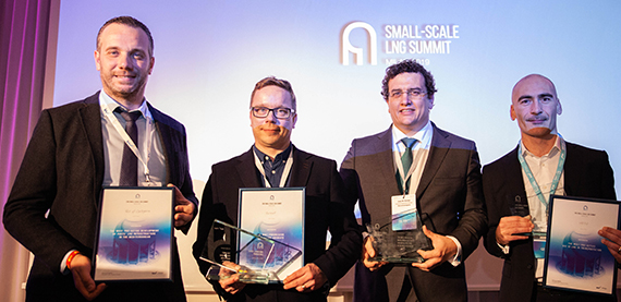 Winners from all the LNG categories in Milan 2019