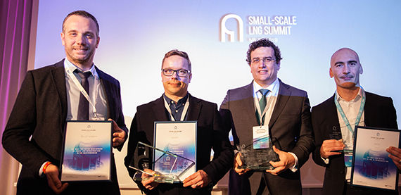 Winners from all the LNG categories in Milan 2019