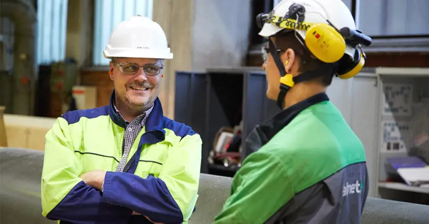 Valmet and Corex board mill in Pori - cylinder surface cleaning with doctoring solutions