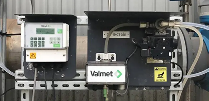 The Opal Botany board mill uses Valmet Optical Low Consistency Transmitter for flocculent control