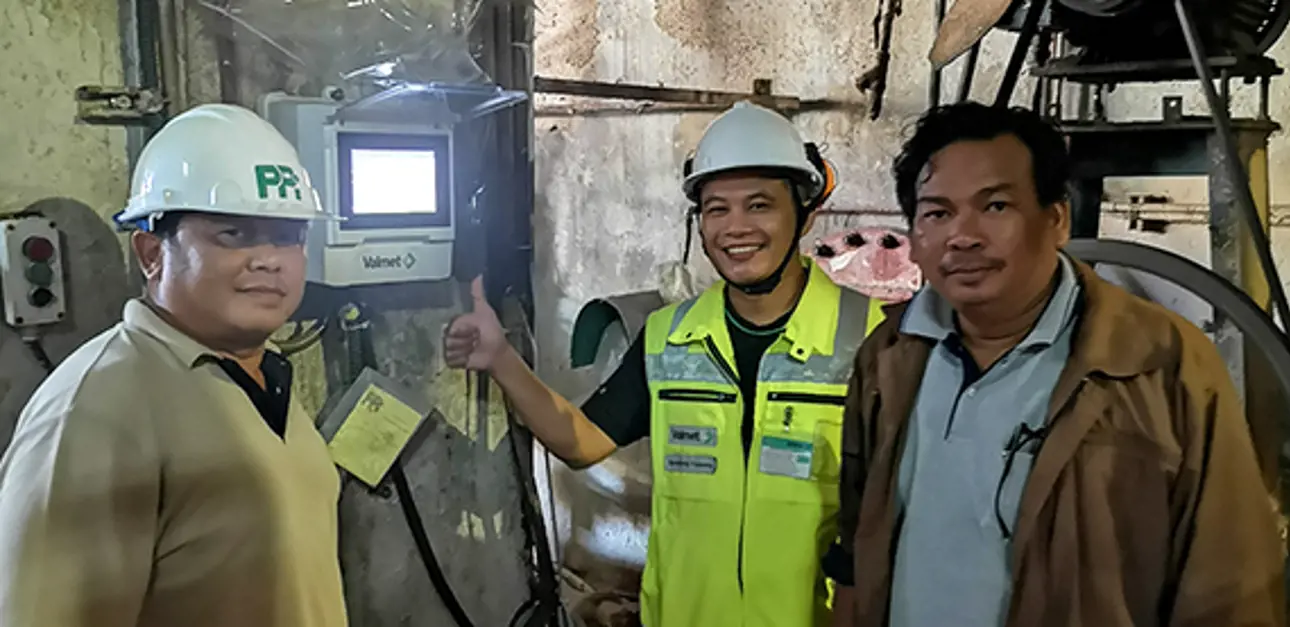 Valmet Microwave Consistency Measurement at Panjapol Paper Industry
