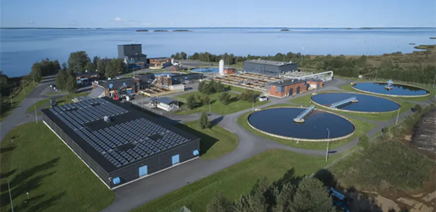 The Taskila wastewater treatment plant in Northern Finland