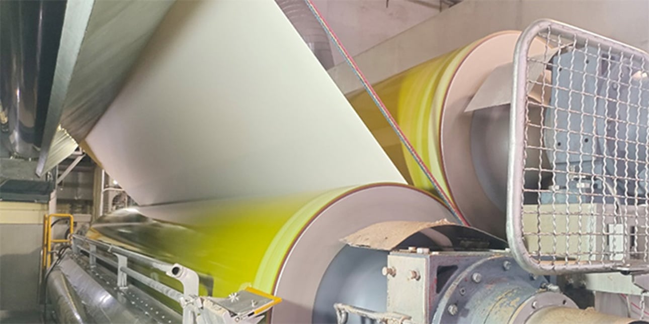 Valmet Sizer Roll Cover CF improves our Ningbo Asia Pulp & Paper’s sizer operational efficiency