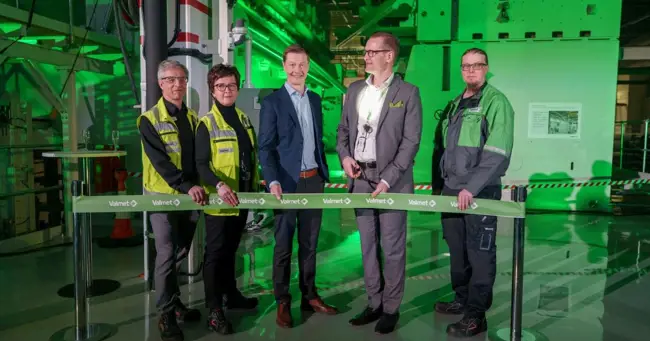Valmet inaugurates new machinery for press felt production 