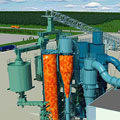 Biomass gasification eliminates fossil fuels in the pulp mill