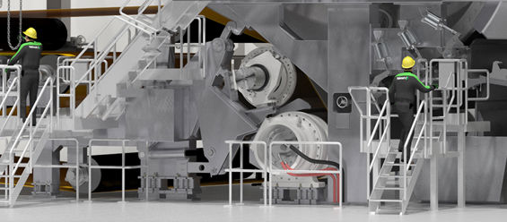Advantage ViscoNip press