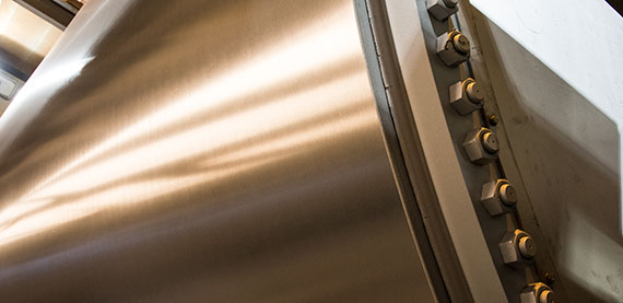 Thermal spraying for Yankee cylinders: HS-600