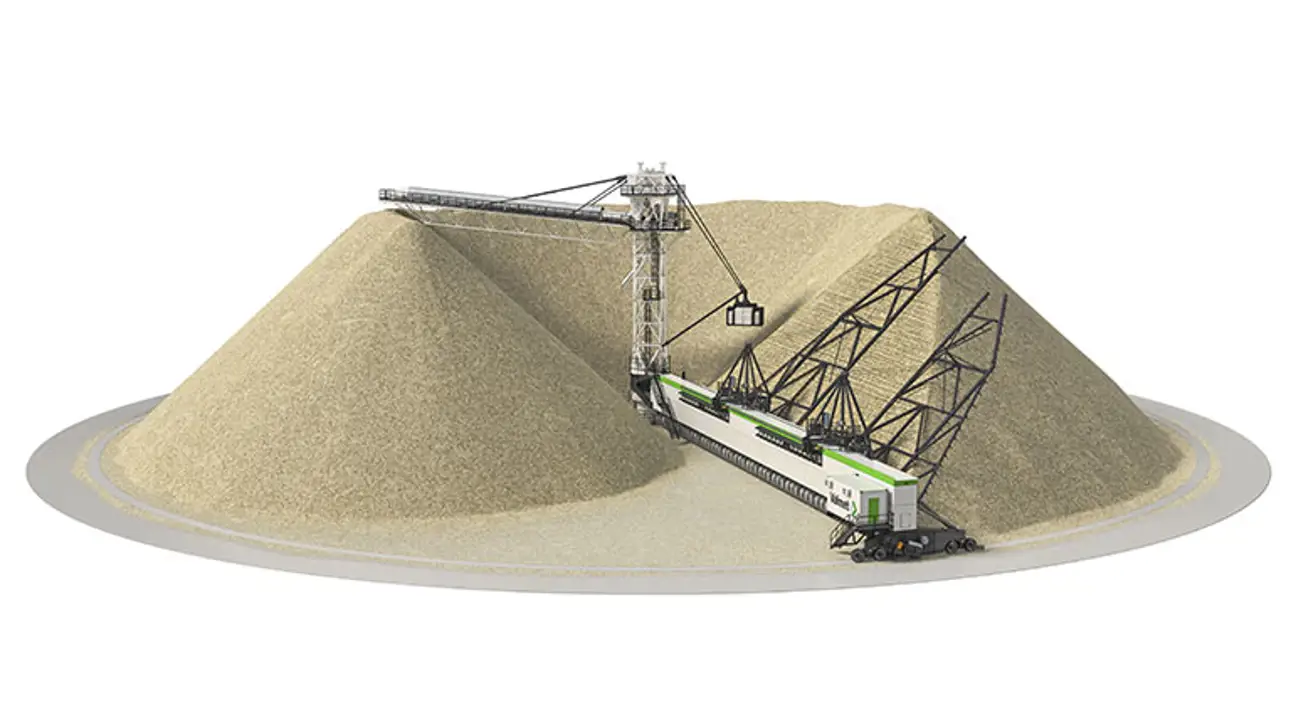 Circular chip storage