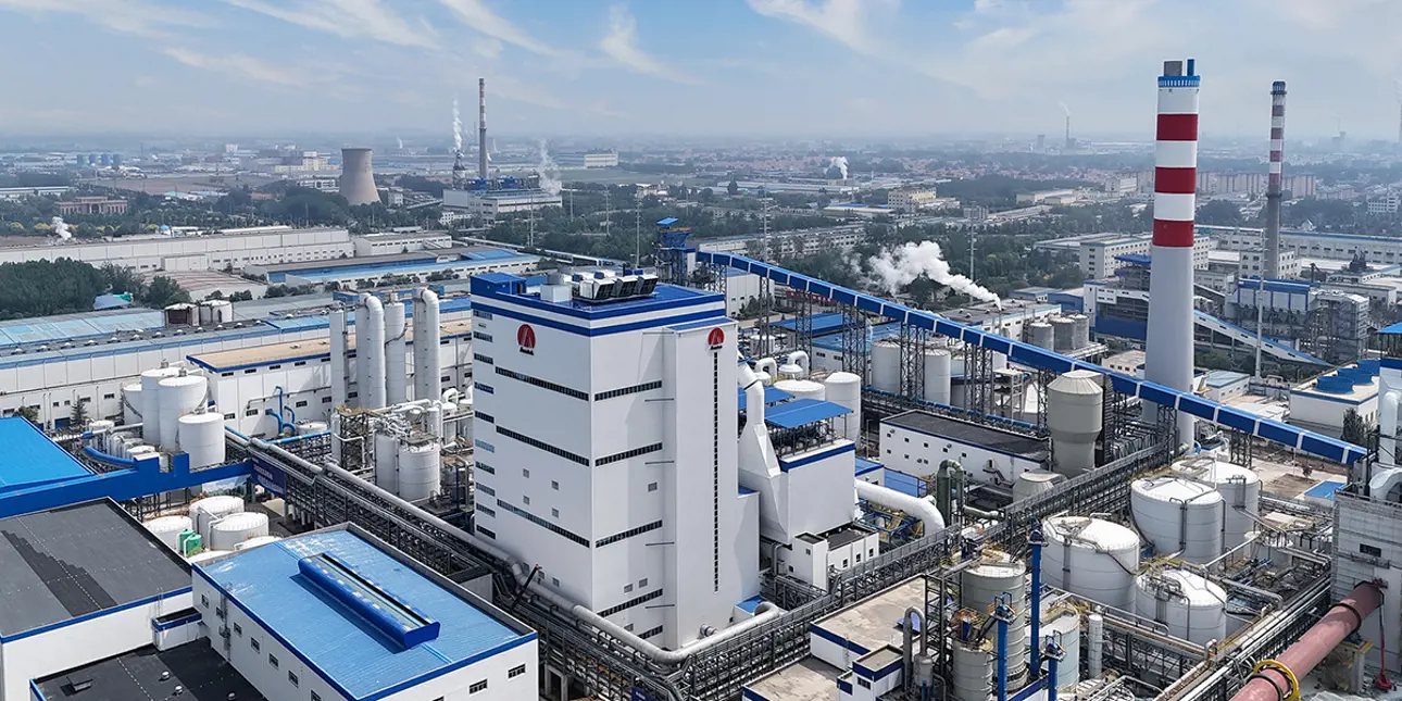 Recovery boiler and electrostatic precipitator in Shandong Huatai Paper Co., Ltd.