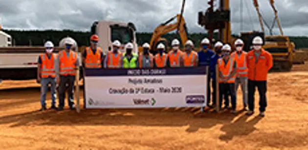 Ground breaking celebration at Amadeus project site