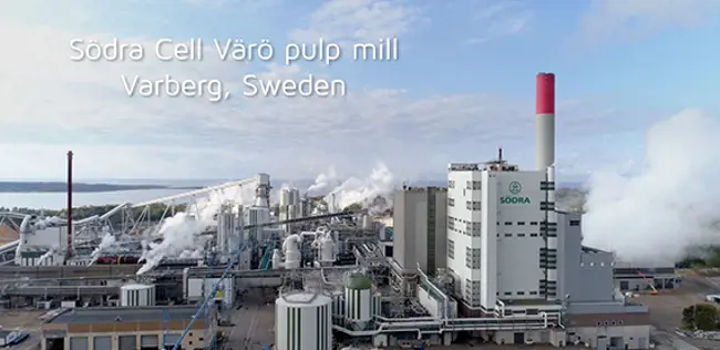 Södra Cell Värö pulp mill - virtual tour of the expansion project
