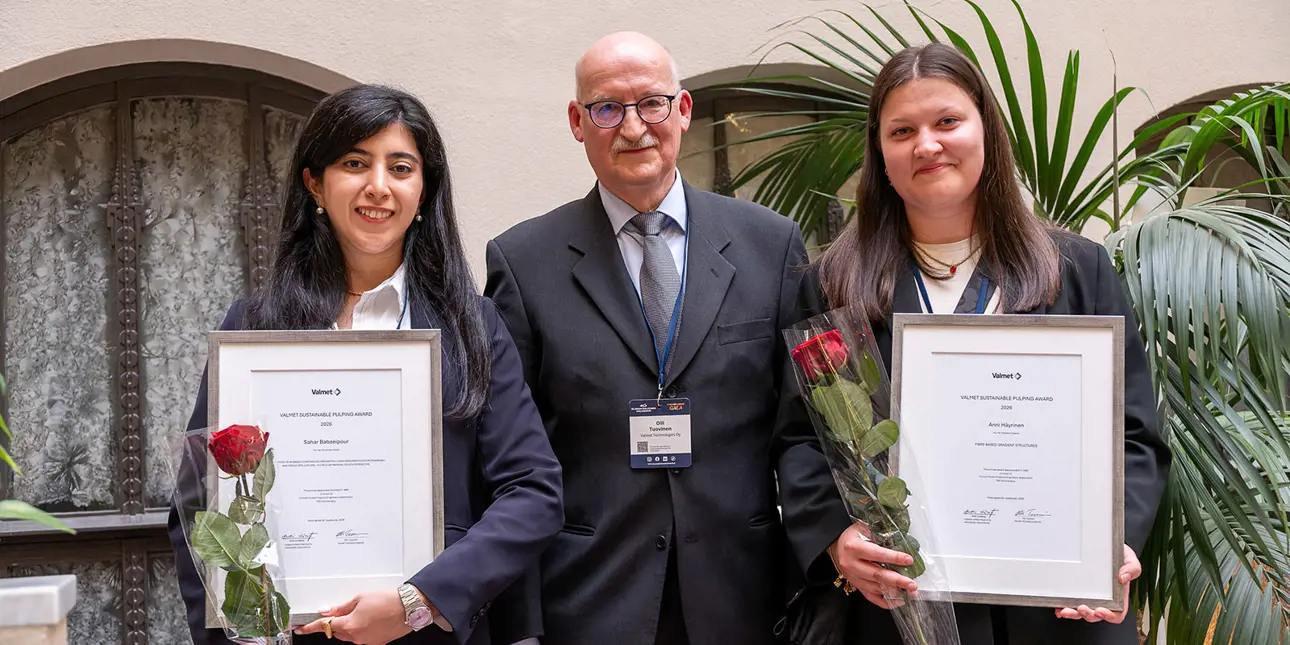 Valmet sustainable pulping award winners