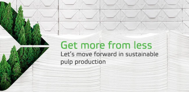 Toward more sustainable pulp production