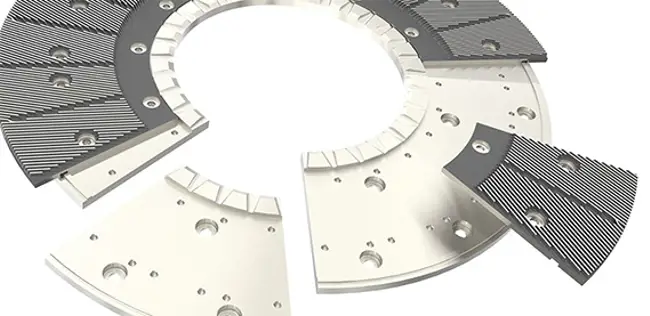 Refiner Segments - Pro safe for pulp production