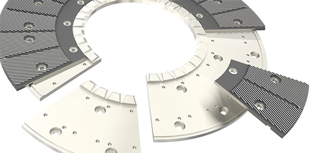 Refiner Segments - Pro safe for pulp production