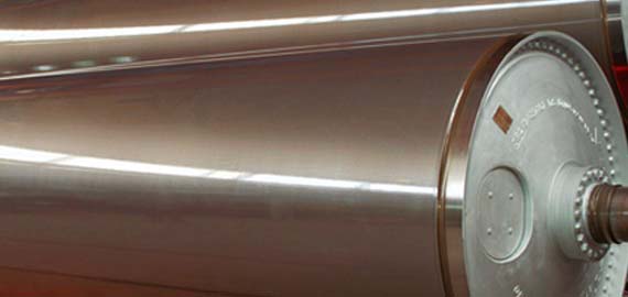 Dryer section roll covers for board and paper making