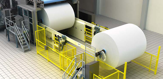 Reel drum covers for tissue making 