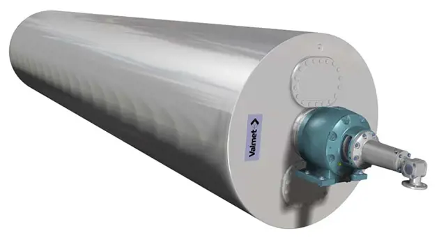 Steel dryer cylinder