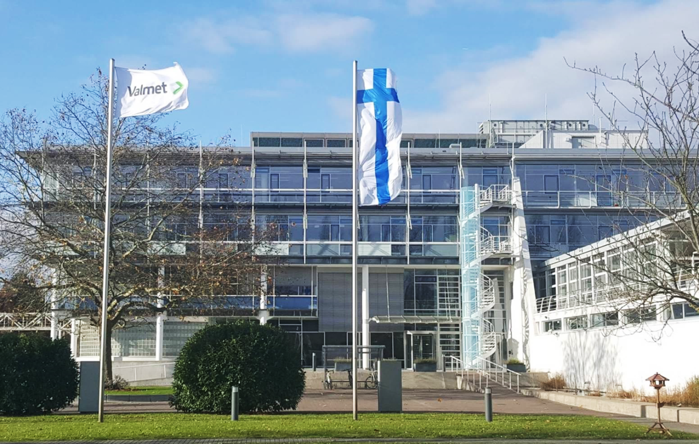 Valmet service center Darmstadt, Germany