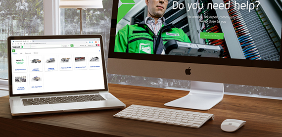 Spare part services on eStore