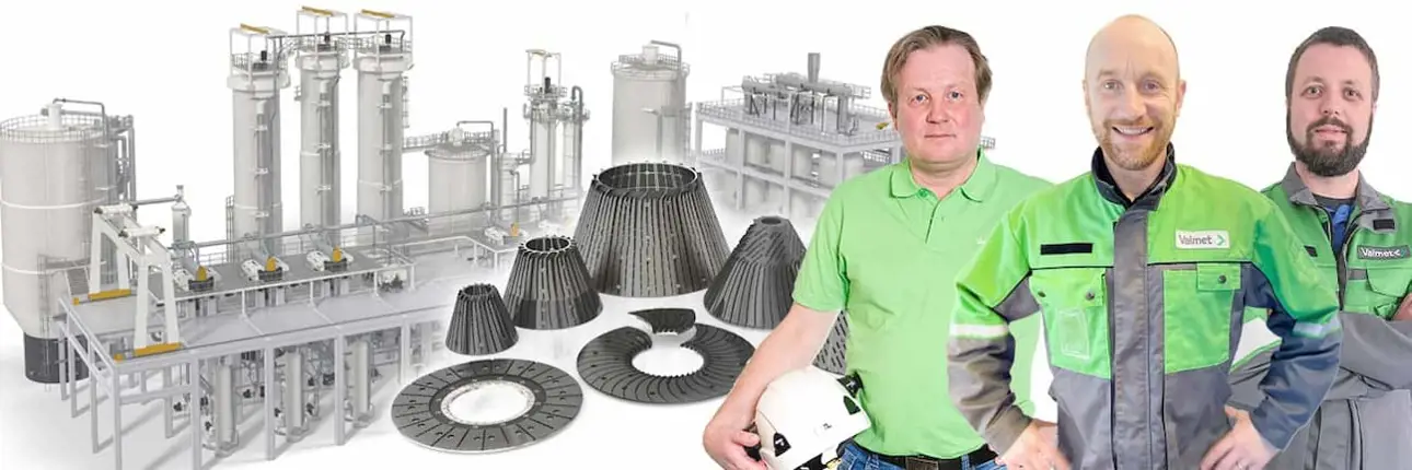 Valmet's refiner segments for medium consistency refining