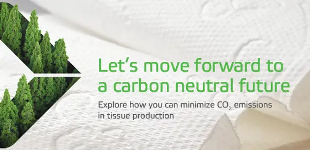 ¿Desea minimizar las emisiones de CO2 en la producción de tissue?