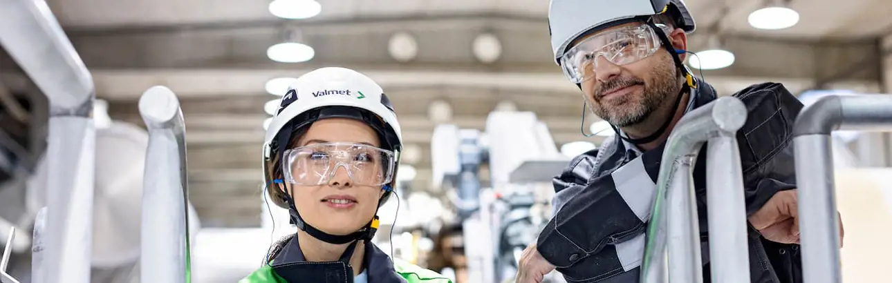 Valmet experts supporting customers at the mill over the whole lifecycle