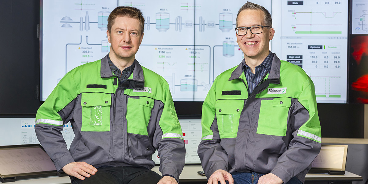 Valmet Mill-Wide Optimization experts Matias Hultgren and Greg Fralic